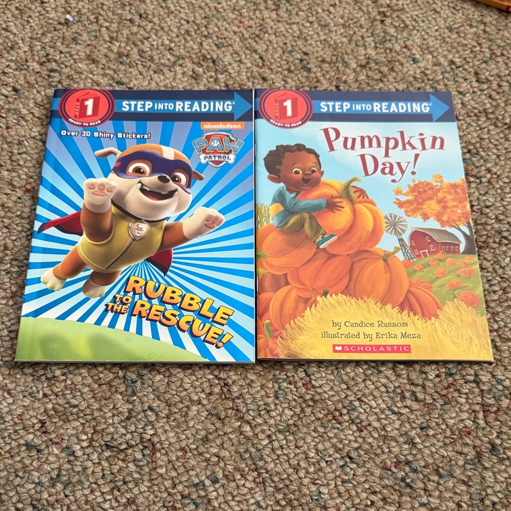 Scholastic Step into Reading: Pumpkin Day! - Orange Children's Paperback